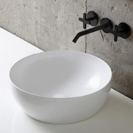 Раковина накланая (40х40) Azzurra Elegance ELLA040140C0BI/(ECI40 bi)*0