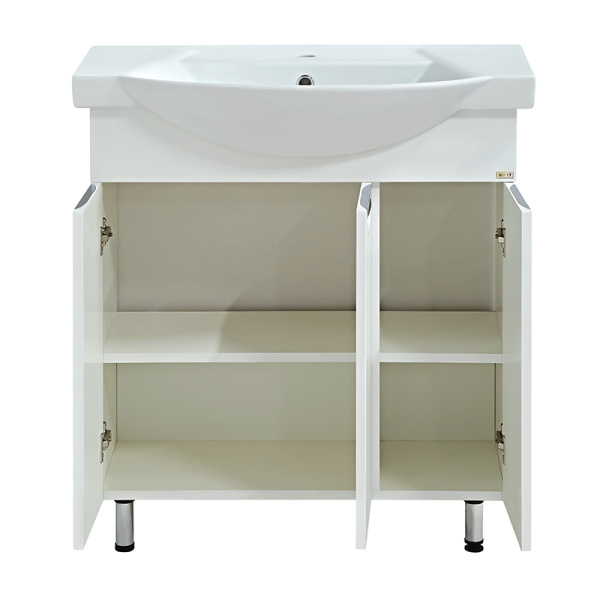 Тумба под раковину Misty Лаванда 75 Э-Лав01075-011Пр