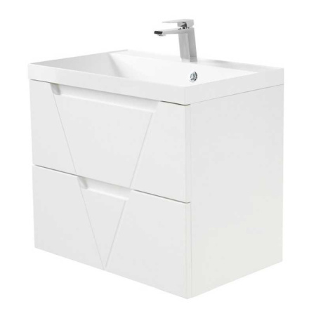 База под раковину BelBagno Vittoria VITTORIA-700-2C-SO-BO-P Bianco Opaco