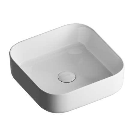 Раковина накладная (38х38) Grossman Falcon GR-3055, белый