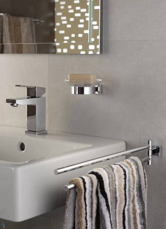 Мыльница с держателем Grohe Essentials Cube 40754 001 (40754001) хром