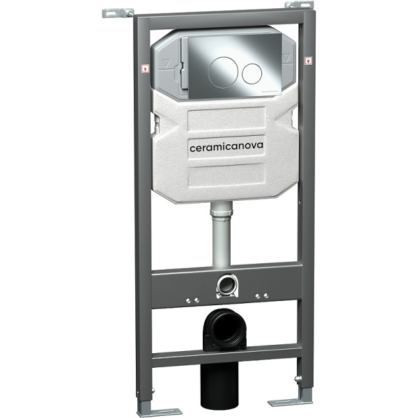 Комплект унитаза с инсталляцией Ceramicanova Balearica CN6000_1001CH_1000