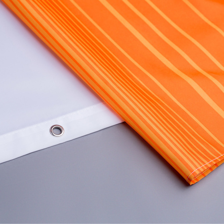 Штора для ванной комнаты IDDIS Horizon 200*200 см Orange Horizon (300P20RI11)
