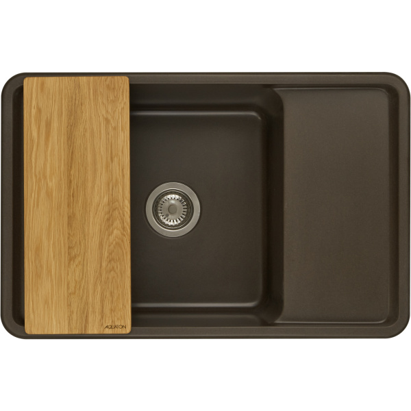 Кухонная мойка Aquaton Беллис 78 1A725032BS280 кофе
