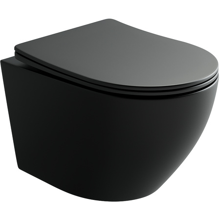 Подвесной унитаз Ceramicanova Uno Rimless CN11001MB