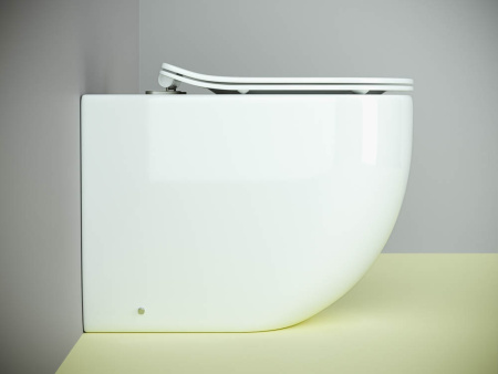 Напольный приставной унитаз Ceramica Nova Metropol Rimless CN4004