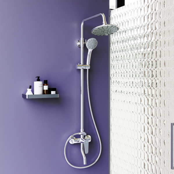 Душевая система с изливом Dorff Prime D0740900