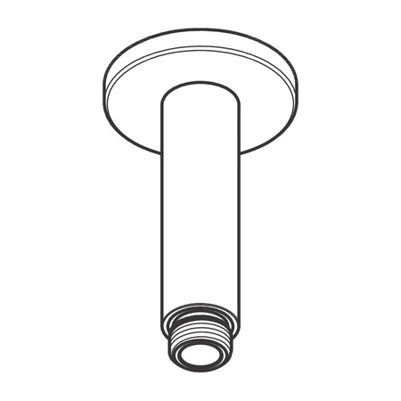 Кронштейн для верхнего душа 10 см Hansgrohe Vernis Blend 27804000 хром