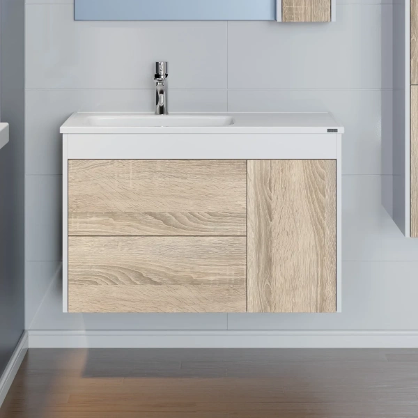 Тумба под раковину 70 Санта Меркурий 700456 янтарный