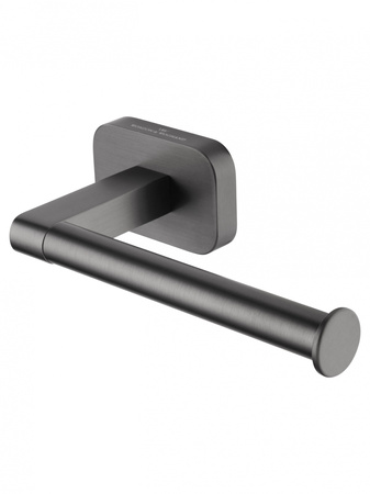 Держатель для туалетной бумаги без крышки WONZON & WOGHAND GRAFFITY, темный графит WW-9316