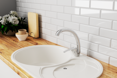 Смеситель для кухонной мойки RUSH Corsica CO4240-22