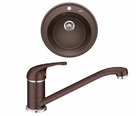 Комплект Blanco RIONA 45 (кофе) + DARAS (кофе) 521401D2