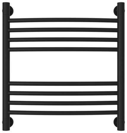 Полотенцесушитель Водяной Выгнутая Сунержа Богема + (50х50) Матовый Черный 31-0221-5050