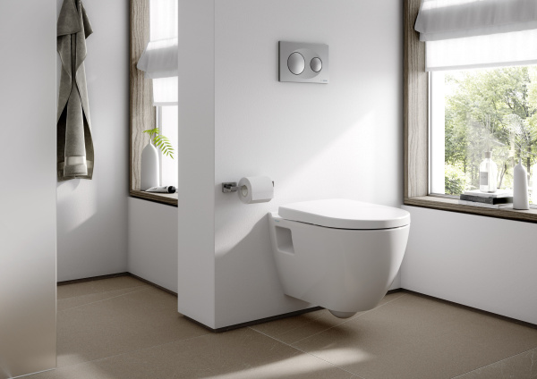 Подвесной унитаз с функцией биде  Serel Smart SM12SLBM