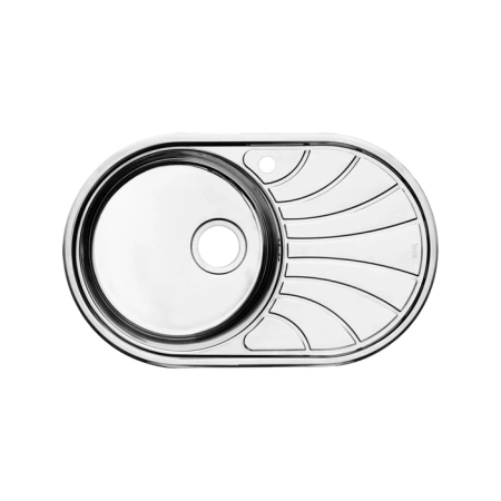 Кухонная мойка, нержавеющая сталь iddis suno SUN77SLi77, сталь