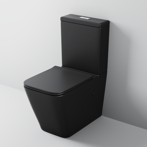 Унитаз напольный безободковый Grossman  GR-4445BMS с сиденьем микролифт