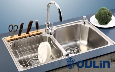 Кухонная мойка (86х46) Oulin OL-H9910