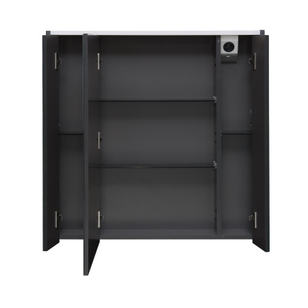 Зеркальный шкаф Roca Ronda 80 белый глянец/антрацит ZRU9302970