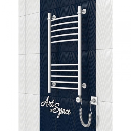 Полотенцесушитель ArtofSpace ELEGANCE EAEE400800RAL9016RP