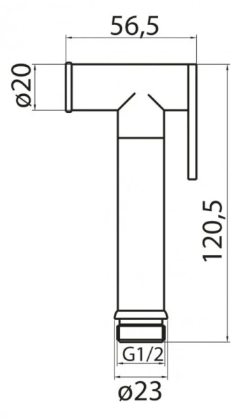 Гигиенический душ Cezares CZR-ID2-NOP Гигиенический душ Cezares CZR-ID2-NOP