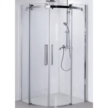 Душевой уголок BRAVAT Wave без поддона две раздвижные двери 900x900x2000 (BS090.1202S)