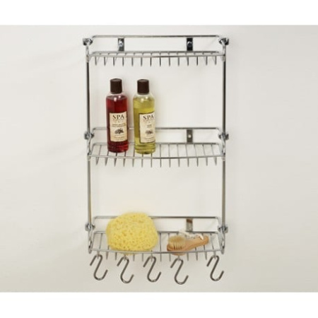 Полка металлическая тройная WasserKRAFT K-1433