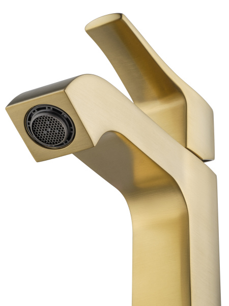 Смеситель для раковины WONZON & WOGHAND FLEX, брашированное золото WW-88018072-BG Смеситель для раковины WONZON & WOGHAND FLEX, брашированное золото WW-88018072-BG