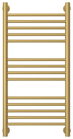 Полотенцесушитель Водяной Прямая Сунержа Богема + (80х40) Матовое Золото 032-0220-8040