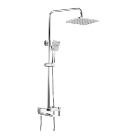 Душевая система с изливом Belz B24613, хром