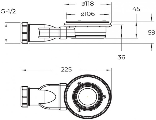 Душевой поддон BelBagno UNO TRAY-MR-UNO-A-80-35-W