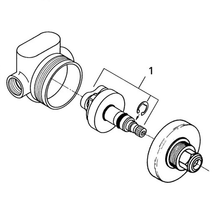 Переключатель на 3 положения Grohe 29706 000 (29706000)