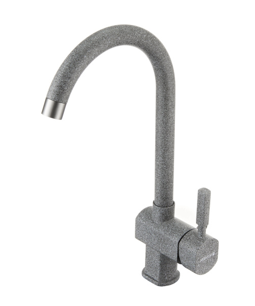 Смеситель для кухни Aquaton Лиам 1AX003FCXX230 серый