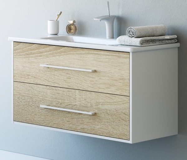 Тумба под умывальник подвесная Aqwella Miami Mai.01.10