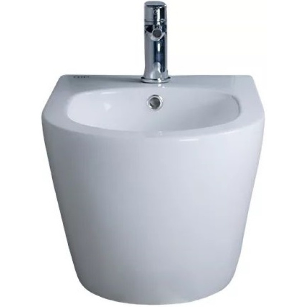 Биде подвесное Gid BDP-96 белый глянцевый, безободковый обод