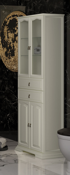 Пенал Opadiris Риспекто 60, цвет слоновая кость, 00-00005842