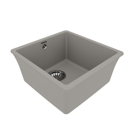 Кухонная мойка Lemark SINARA 400-U  грей 9910063