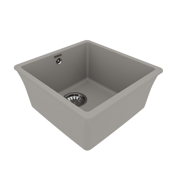 Кухонная мойка Lemark SINARA 400-U  грей 9910063