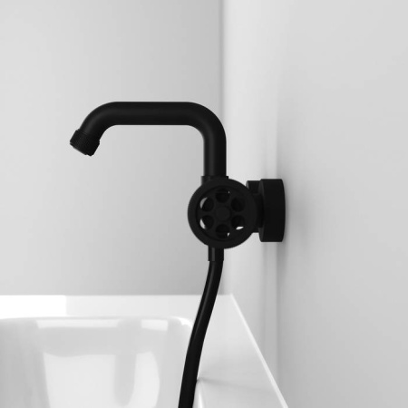 Смеситель для ванны черный IDDIS Grange (GRABLR2i02WA)