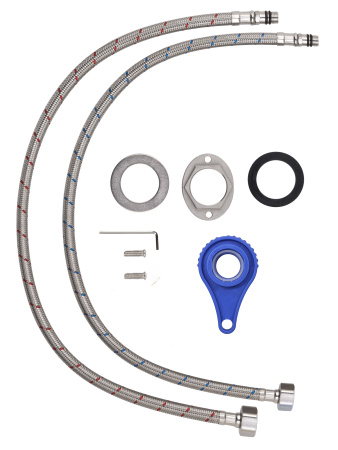 Смеситель для биде WONZON & WOGHAND FLEX, хром WW-88016072-CR