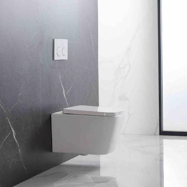 Унитаз подвесной безободковый Aquatek Либра AQ0530-00 микролифт