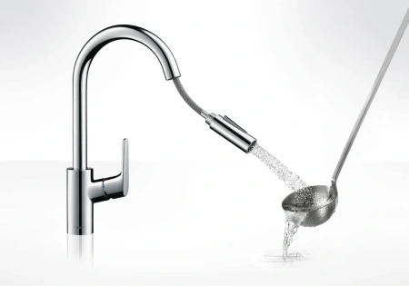 Смеситель для кухни HANSGROHE Focus 31815670 черный