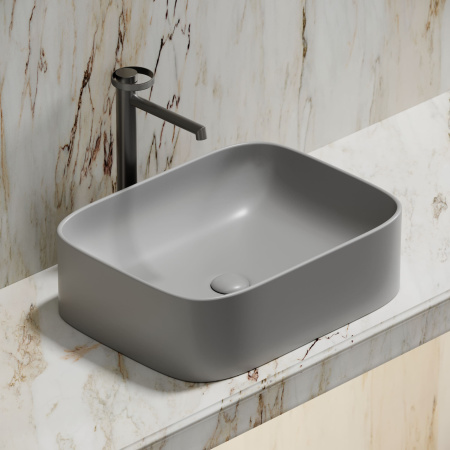 Раковина накладная (50,5х38) Ceramica Nova ELEMENT CN6052MSG