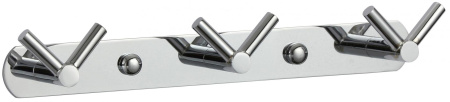 Планка с крючками 3 крючка Savol S-007223