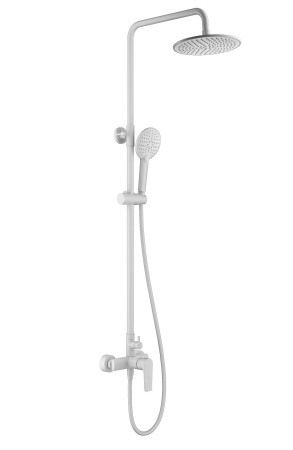 Душевая система WONZON & WOGHAND Blend, белый матовый WW-A30103-MW