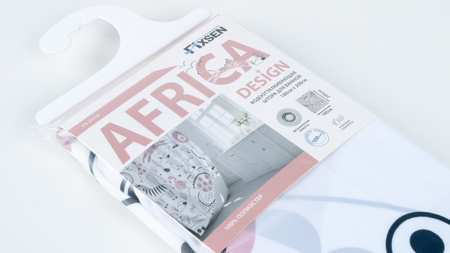 Штора для ванной Fixsen Design  Africa FX-2510