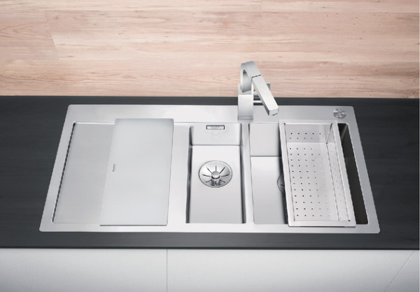 Кухонная мойка Blanco Claron 8 S-IF (чаша слева) 521652