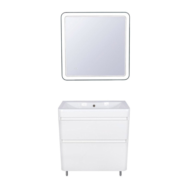 Тумба под раковину напольная Style Line Атлантика СС-00002208 белый