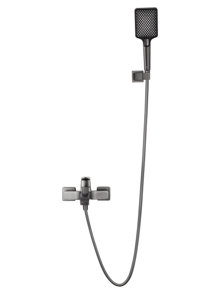 Смеситель для ванны с душем WONZON & WOGHAND FLEX, темный графит WW-88037072-BGM Смеситель для ванны с душем WONZON & WOGHAND FLEX, темный графит WW-88037072-BGM
