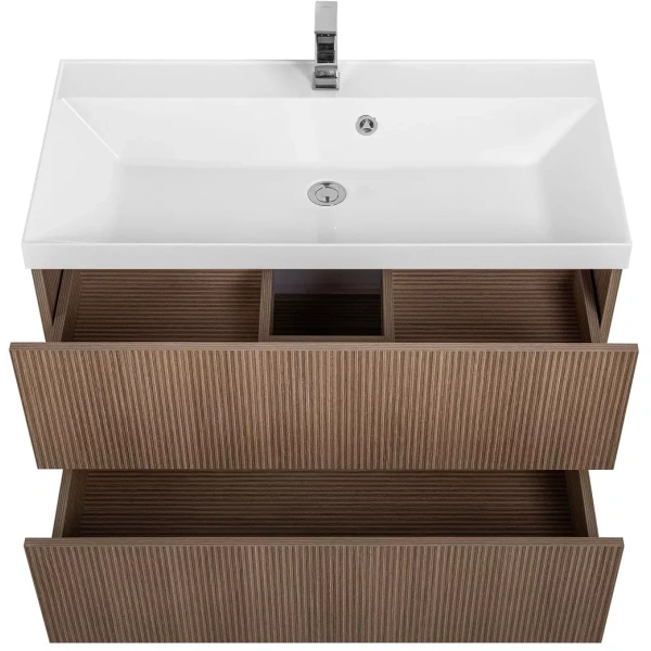 База под раковину подвесная Art&Max AM-Verona-Push-900-2C-SO-KV кадена вуд