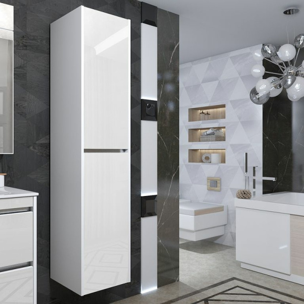 Пенал Opadiris Фреш, цвет белый/белый, 00-00007082